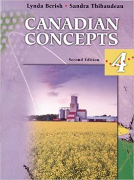 Paperback Canadian concepts 4 Book