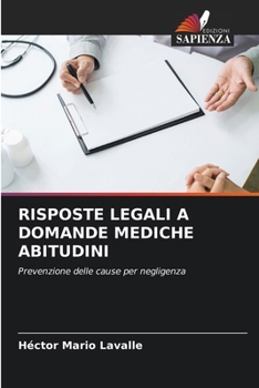 Paperback Risposte Legali a Domande Mediche Abitudini [Italian] Book