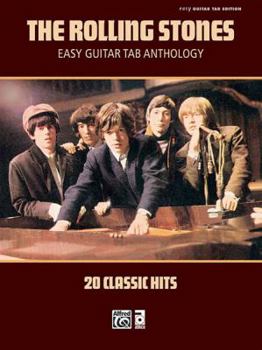 Paperback The Rolling Stones -- Easy Guitar Tab Anthology: 20 Classic Hits Book