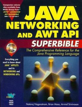 Paperback Java Networking and AWT API SuperBible: With CDROM Book
