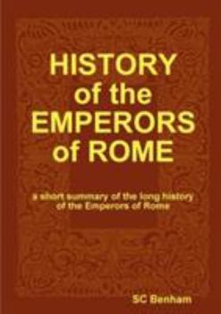 Paperback HISTORY of the EMPERORS of ROME Book