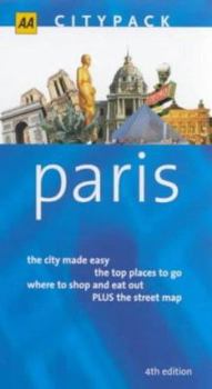 Paperback AA CityPack Paris (AA CityPack Guides) Book