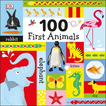 Board book 100 First Animals Book