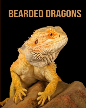 Paperback Bearded Dragons: A Beginner's Guide to Bearded Dragon Ownership [Large Print] Book