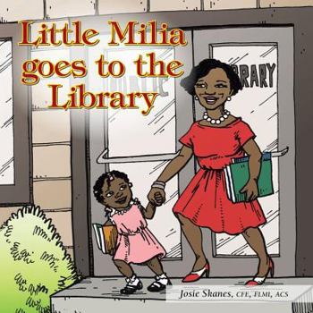 Paperback Little Milia Goes to the Library Book