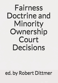 Paperback Fairness Doctrine and Minority Ownership Court Decisions Book