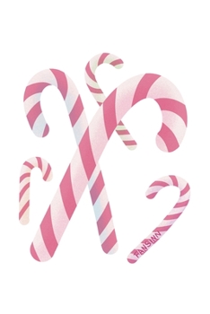 Paperback Christmas Candy Notebook: Graph Paper Journal 6x9 - 120 Pages Book