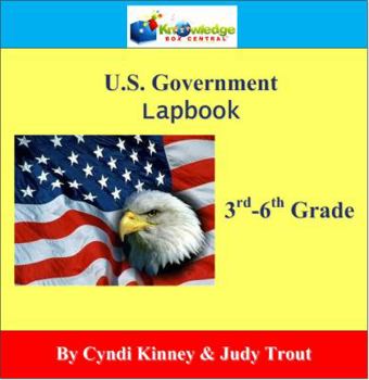 Paperback U.S. Government Lapbook Lapbook (3-6th) - PRINTED Book