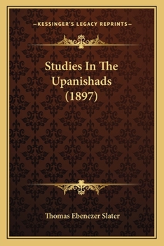 Paperback Studies In The Upanishads (1897) Book