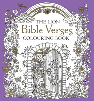 Paperback The Lion Bible Verses Colouring Book