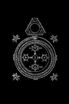 Paperback Satanic Sigil: Goetic Magic - Ouroboros and Penagrams - College Ruled Lined Pages Book