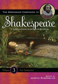 Hardcover The Greenwood Companion to Shakespeare: A Comprehensive Guide for Students Vol 3 Book