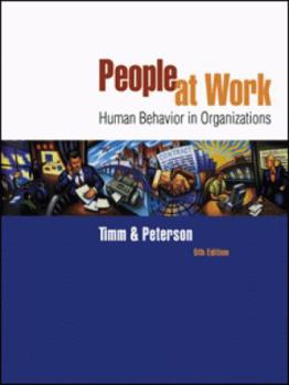Hardcover People at Work: Human Behavior in Organizations Book