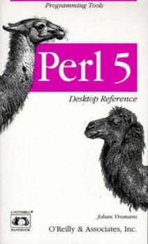 Paperback Perl 5 Desktop Reference Book