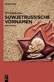 Hardcover Sowjetrussische Vornamen [German] Book