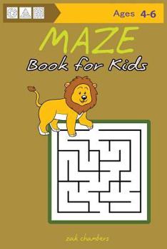 Paperback Maze Book for Kids Ages 4-6 Book