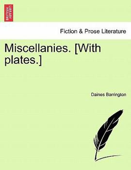 Paperback Miscellanies. [With Plates.] Book