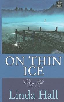 Hardcover On Thin Ice [Large Print] Book