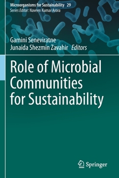 Paperback Role of Microbial Communities for Sustainability Book