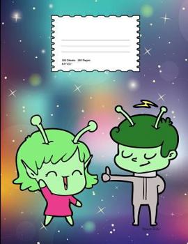 Space Kids : School Supplies Composition Book for Kids