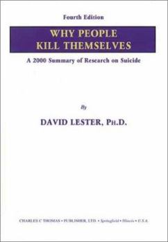 Hardcover Why People Kill Themselves : A 1990's Summary of Research Findings on Suicidal Behavior Book