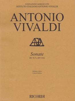 Paperback Sonate RV 815 E RV 816 Book