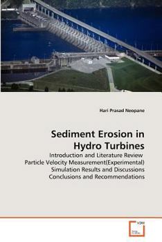 Paperback Sediment Erosion in Hydro Turbines Book