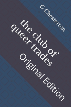 Paperback The club of queer trades: Original Edition Book
