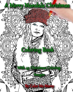 Paperback Merry Mandala Christmas Coloring Book