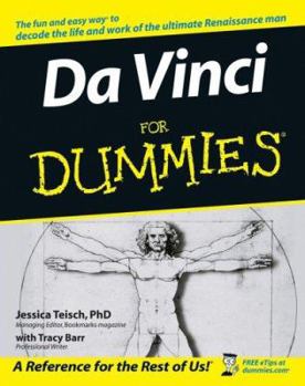 Paperback Da Vinci for Dummies: Real People. Real Jobs. Real Rewards. Book