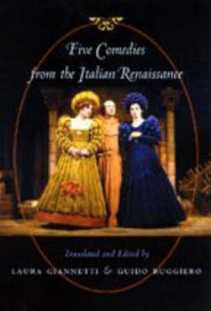 Paperback Five Comedies from the Italian Renaissance Book