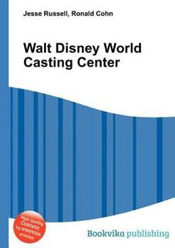 Paperback Walt Disney World Casting Center Book