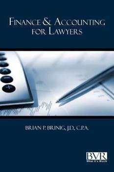 Finance & Accounting for Lawyers