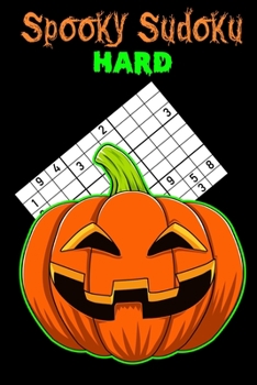 Paperback Spooky Sudoku Hard Book