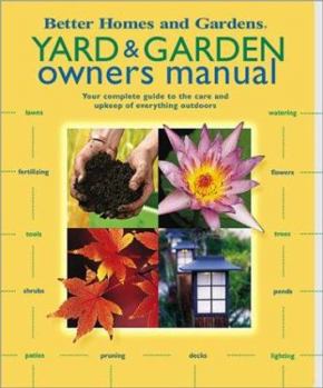 Spiral-bound Yard & Garden Owners Manual Book
