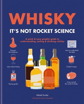 Hardcover Whisky: It's Not Rocket Science: A Quick & Easy Graphic Guide to Understanding, Tasting & Drinking Whisky Book