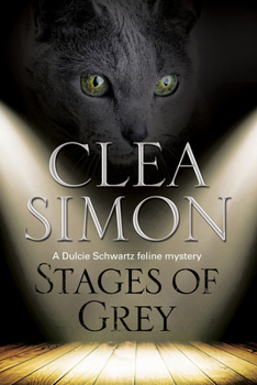 Hardcover Stages of Grey: A Feline-Filled Academic Mystery Book