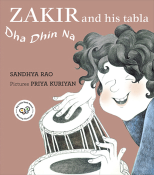 Hardcover Zakir and His Tabla: Dha Dhin Na Book