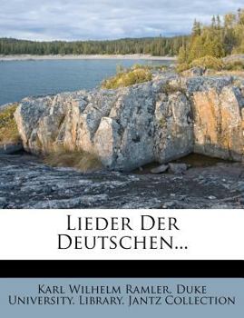 Paperback Lieder Der Deutschen... [German] Book