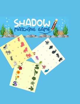 Paperback Shadow Matching Game Book