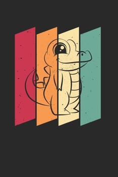 Krokodil Alligator Notizbuch: Krokodil Alligator Notizbuch f�r Liebhaber / Notizheft / Notizblock A5 (6x9in) Dotted Notebook / Punkteraster / 120 gepunktete Seiten