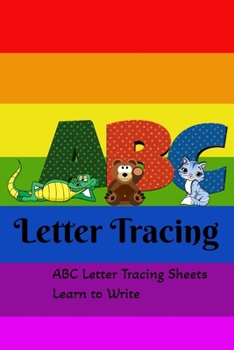 Paperback ABC Tracing Letters: ABC Practice Writing Letters, Kids Of All Ages Book
