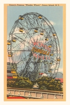 Paperback Vintage Journal Coney's Famous "Wonder Wheel," Coney Island. N.Y. Book