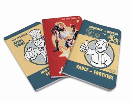 Paperback Fallout Pocket Notebook Collection (Set of 3) Book