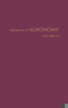 Hardcover Advances in Agronomy: Volume 43 Book