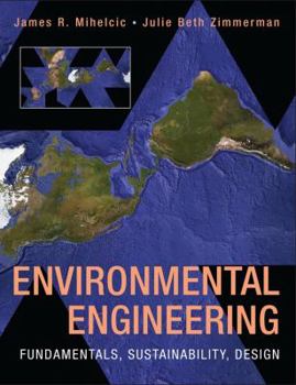 Hardcover Environmental Engineering: Fundamentals, Sustainability, Design [With CDROM] Book
