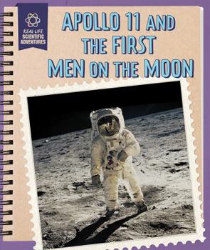 Library Binding Apollo 11 and the First Men on the Moon Book