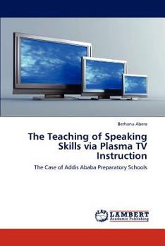 Paperback The Teaching of Speaking Skills via Plasma TV Instruction Book
