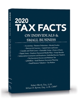 Paperback 2020 Tax Facts Individuals & Small Business Book