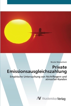 Paperback Private Emissionsausgleichszahlung [German] Book
